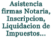Asistencia firmas Notaria, Inscripcion, Liquidacion de Impuestos...